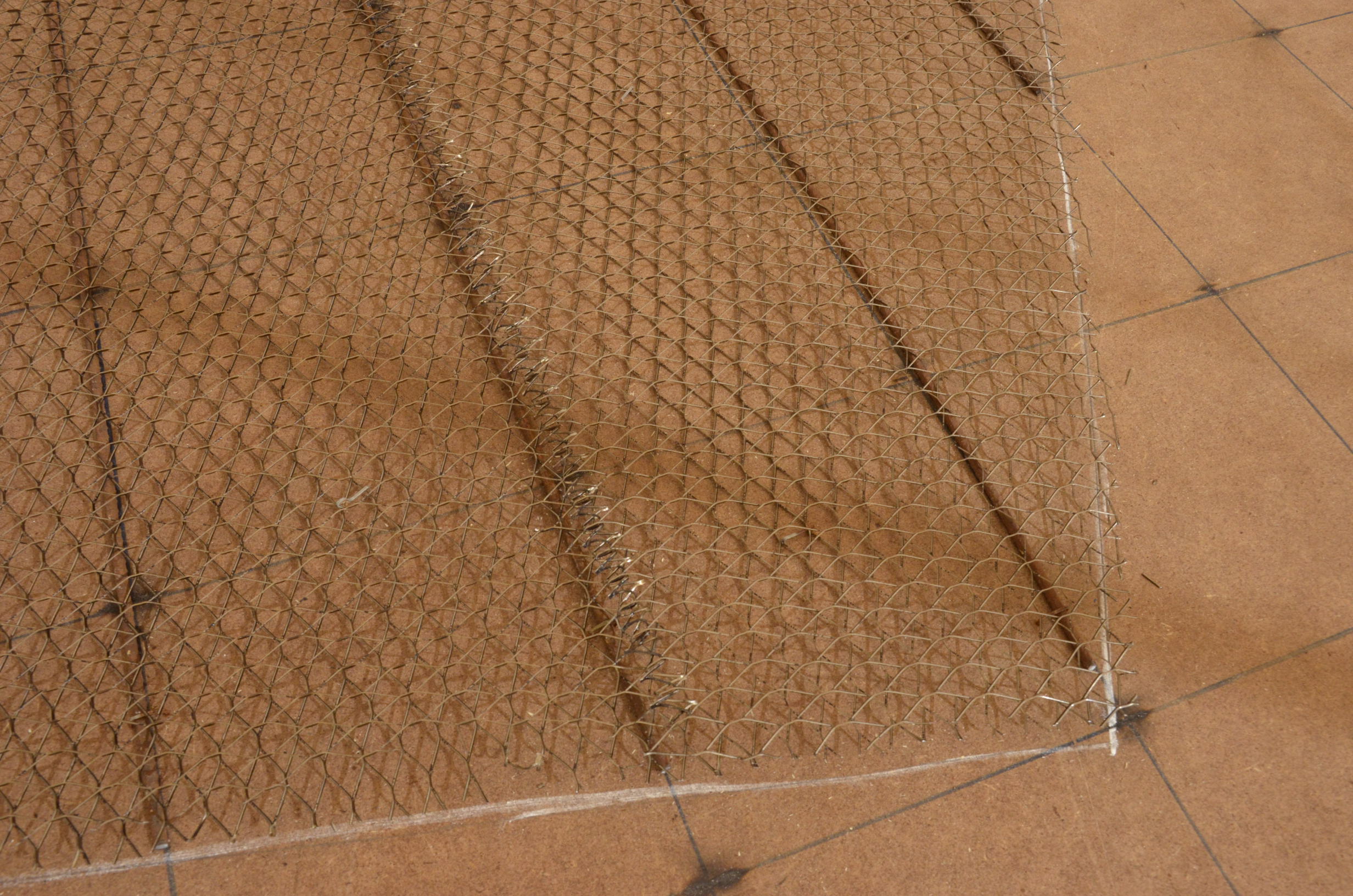 Closeup of the splice