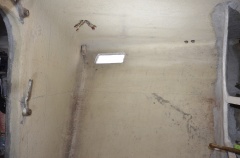 Space for upper shelf before showing marks